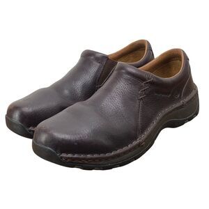 Red Wing Women's Size 8.5 D 2322 Steel Toe Leather‎ Brown Clog Boots Safety